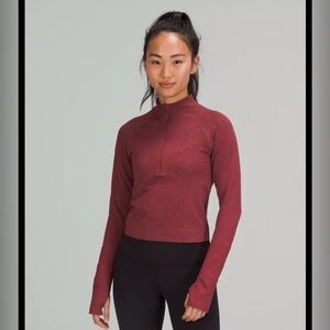 Lululemon Rest Leas half zip top